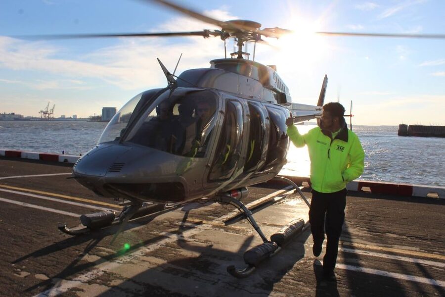 New York City Night Skyline Tour by Helicopter - Taking off from Essex County Airport