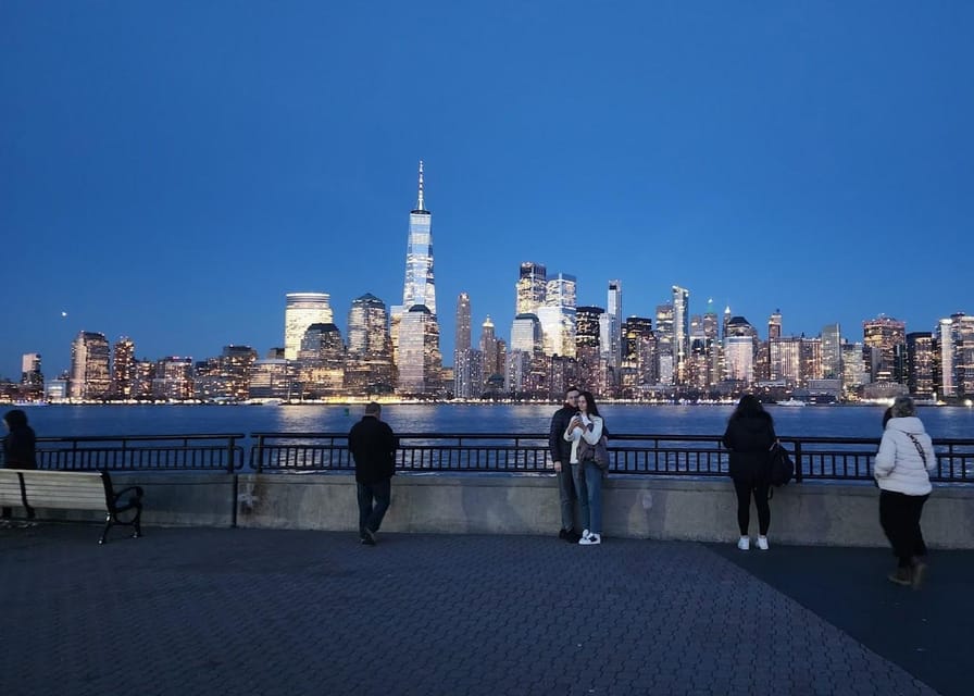 New York City Night Views - A panoramic hop-on-hop-off tour - One World Trade Center and the Empty Sky Memorial