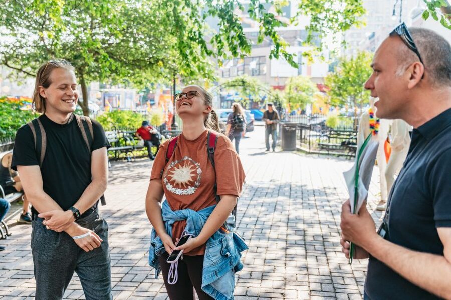 New York City: Pride Walking Tour - Christopher Park sets the tone
