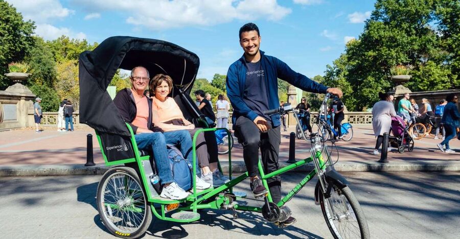 New York City: Private Central Park Pedicab Tour - From West 58th Street to Gapstow Bridge
