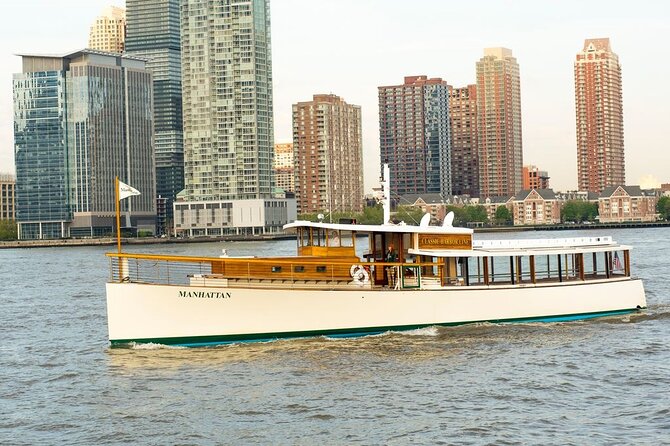 New York City Sunset Cruise on a Yacht - The included drink and limited food service