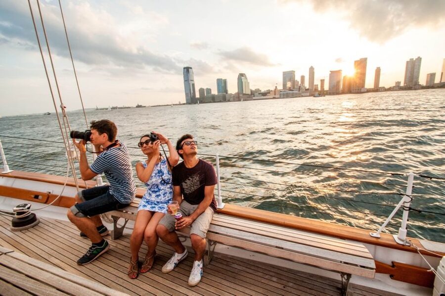 New York City: Sunset Sail Aboard a Schooner - Governors Island and the Financial District when conditions allow