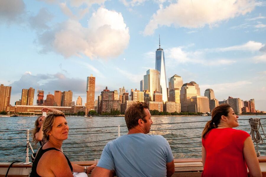 New York City: Sunset Sail Aboard a Schooner - Leaving Chelsea Piers at Pier 62