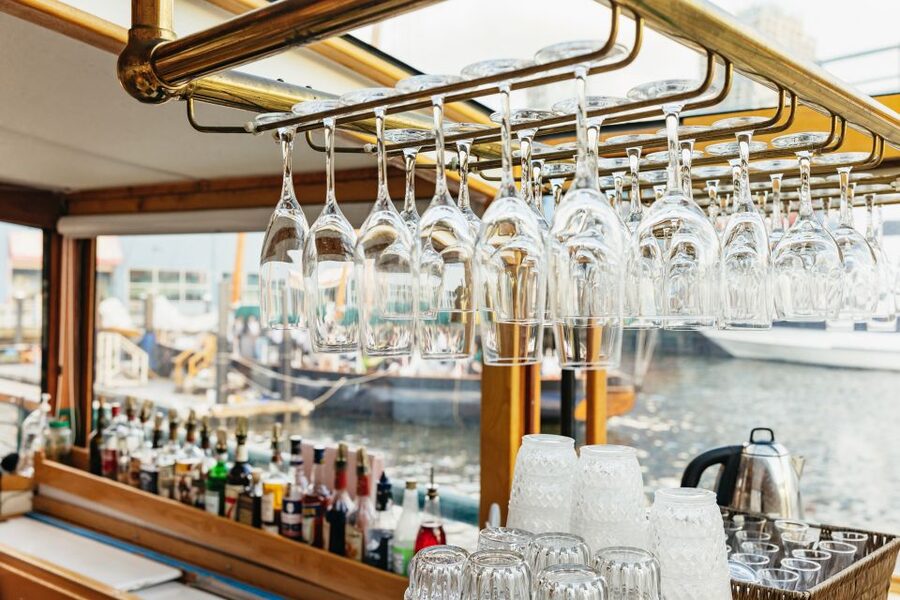 New York City: Sunset Yacht Cruise - Sunset, skyline lights, and the Hudson River