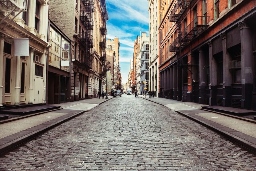 New York City: Via private SUV/VAN Highlights Tour. 13 max - Greenwich Village, SoHo, and TriBeCa by private vehicle