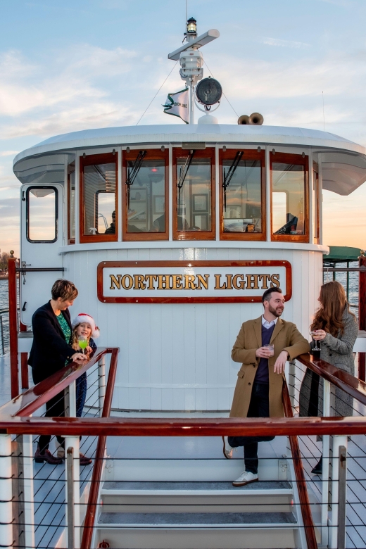 New York City: Weekend Holiday Brunch Cruise - A holiday meal with Manhattan as the moving view