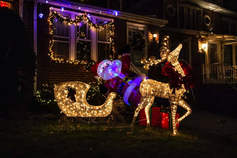 New York: Dyker Heights Christmas Lights Guided Tour - The Ride Through Lower Manhattan