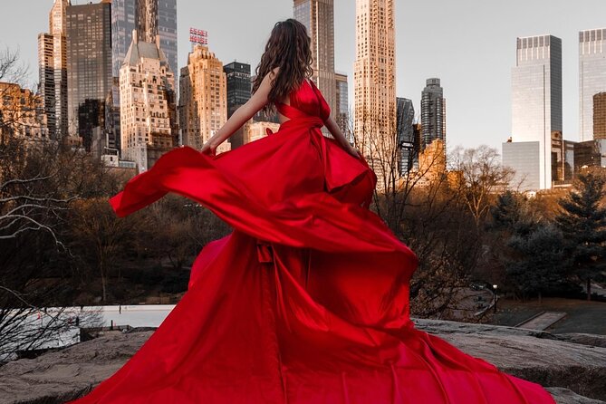 New York Flying-dress photoshoot with iconic NYC views - The private format and who will like it