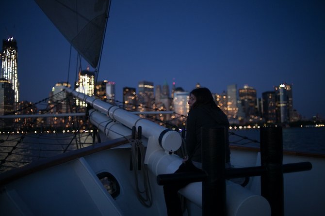 New York Harbor Wine and Jazz Sail aboard Clipper City - Ellis Island and the harbor’s immigrant gateway
