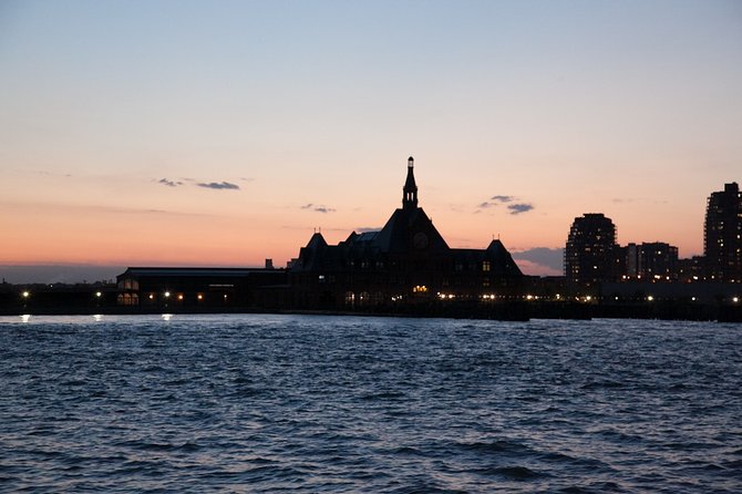 New York Harbor Wine and Jazz Sail aboard Clipper City - Under the Brooklyn Bridge
