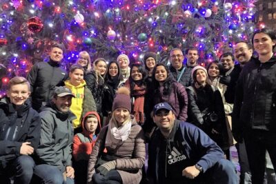 New York Holiday Lights and Sights Walking Tour