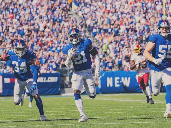 New York: New York Giants Football Game Ticket - The mobile ticket is easy, but handle it carefully