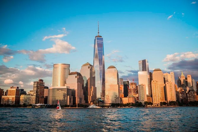 New York Sunset Schooner Cruise on the Hudson River - One drink, simple snacks, and the onboard atmosphere