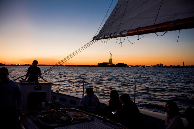 New York Sunset Schooner Cruise on the Hudson River - Weather, comfort, and boarding details