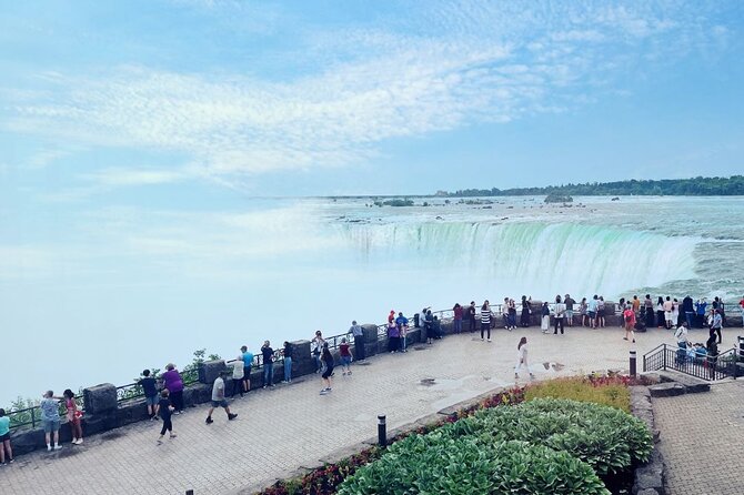 Niagara Falls Express Tour from NYC – US & Canada in One Day - The American side at Luna Island or Prospect Point