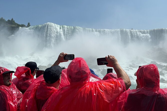 Niagara Falls Express Tour from NYC – US & Canada in One Day - The summer boat ride from May through October