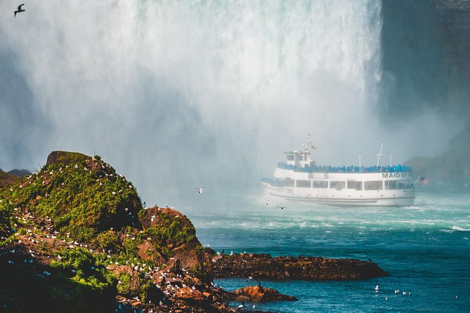 Niagara Falls One Day Tour from NY - American Falls and the closer island views