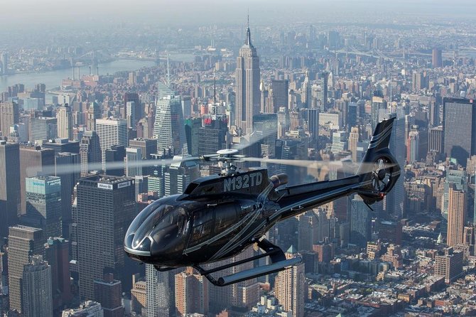 NY Helicopter Tour: New York City Skyline (Heliport fees Incl) - The route from TiBeCa to the George Washington Bridge