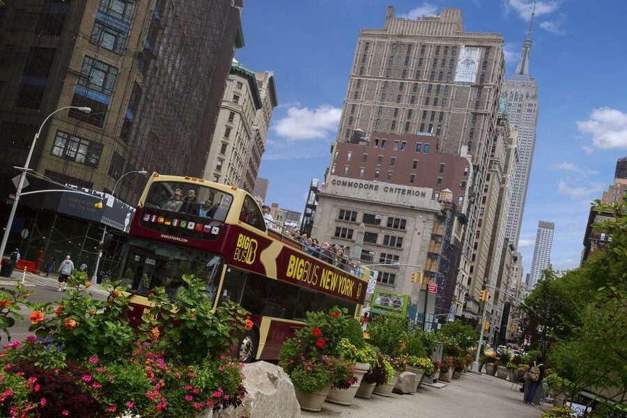 NY: Statue of Liberty, Empire State, and Hop-on Hop-off Tour - The Empire State Building and its city views