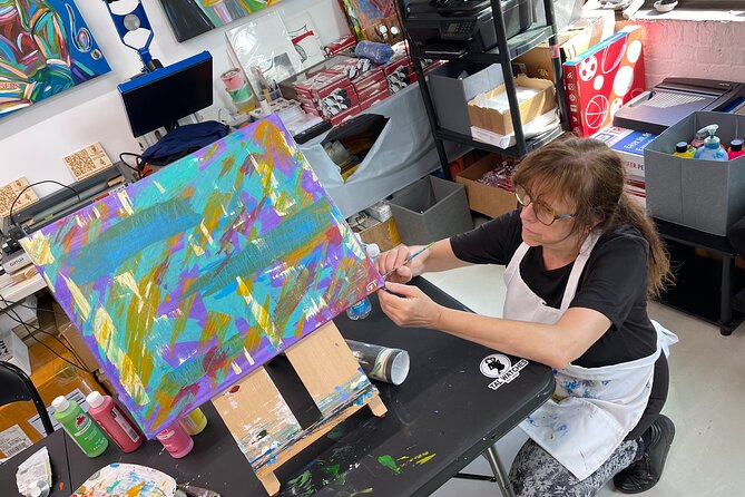 NYC: Abstract Painting with Palette Knives – Small Group - Key Points