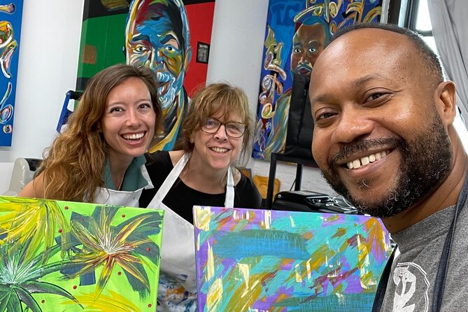 NYC: Abstract Painting with Palette Knives – Small Group - The First 10 Minutes: Getting Comfortable With Abstract Art