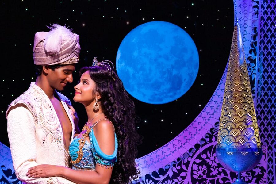 NYC: Aladdin the Musical on Broadway - Music, comedy, and the Genie