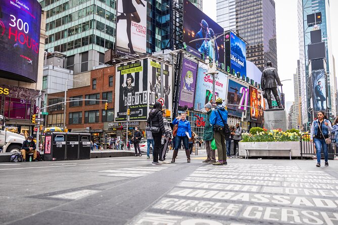 NYC Broadway Tour: Backstage Stories & Theater Secrets - Starting beneath the Winter Garden marquee