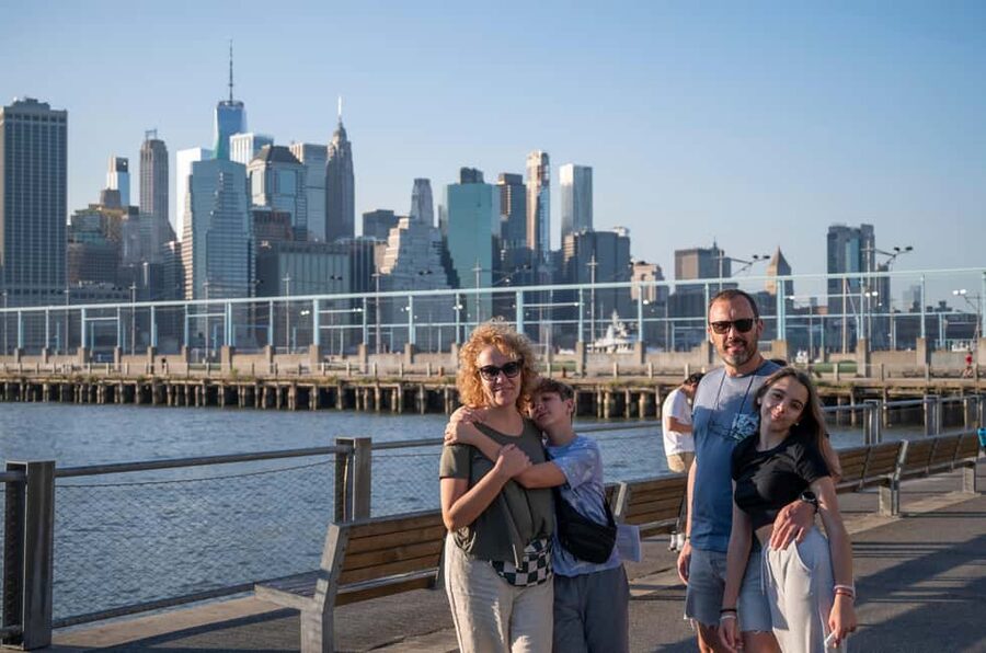 NYC: Brooklyn Bridge and DUMBO Guided Walking Tour - Brooklyn Bridge Park and the waterfront finish