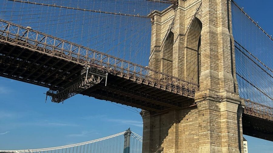 NYC: Brooklyn Bridge and DUMBO Tour with East River Ferry - DUMBO and the Washington Street photograph