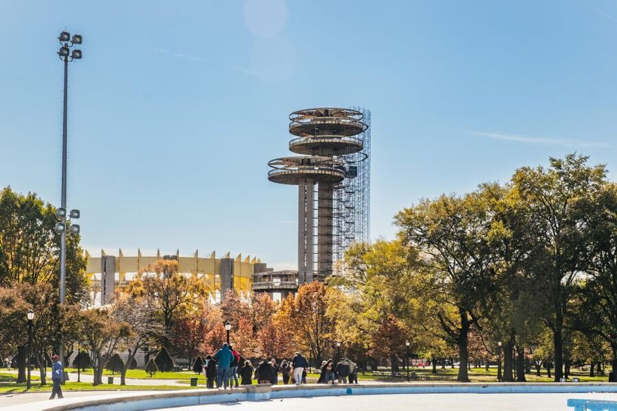 NYC: Brooklyn, Bronx, Queens Sightseeing Bus Tour - Queens at Flushing Meadows-Corona Park