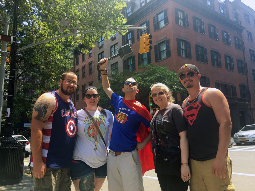 NYC: Bus Tour to Superhero Film Locations - Park Avenue and The Avengers battle