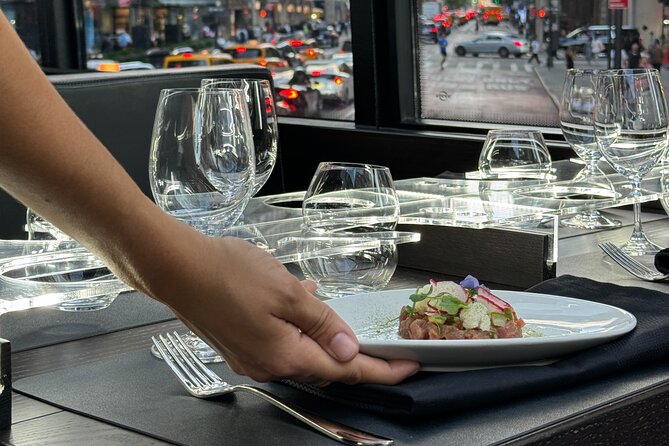 NYC Bustronome Gourmet Sightseeing Lunch Panoramic Bus - Starting at Broadway and West 58th Street