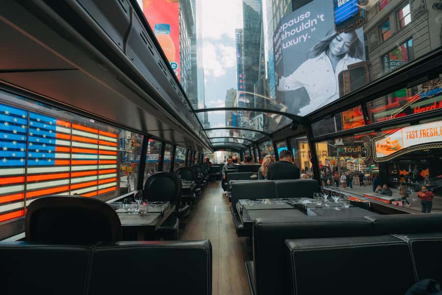 NYC Bustronome Lunch Tour - What the 1.5-hour lunch feels like