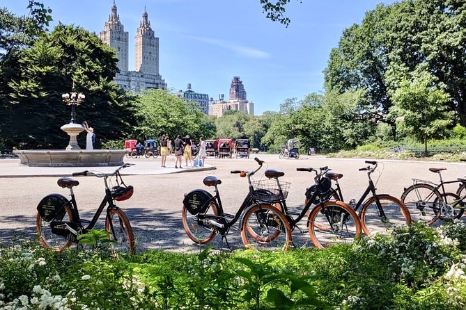 NYC Central Park Bicycle Rentals - Bike choices for couples and families