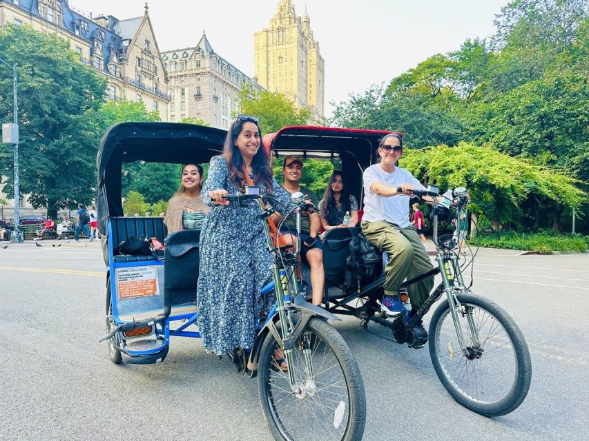 NYC: Central Park Celebrity Homes & Film Spots Pedicab Tour - Bethesda Fountain, Terrace, and The Mall