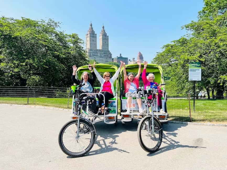 NYC: Central Park Elf & Home Alone Film Spots Pedicab Tour - Starting at 1411 Sixth Avenue