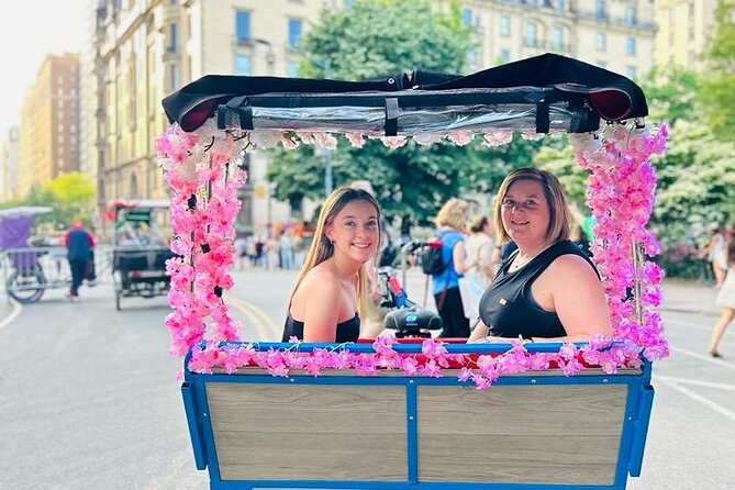 NYC Central Park guided Pedicab Tour - 1 hour - Strawberry Fields and the Dakota