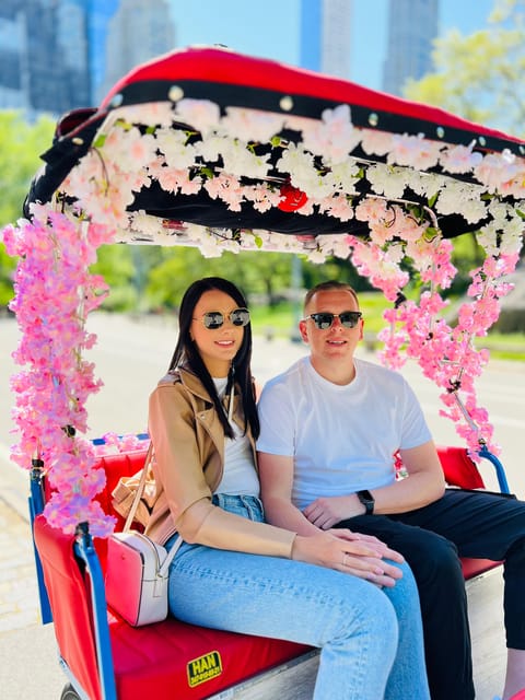 NYC: Central Park Guided Pedicab Tour - The Lake, Cherry Hill, and Bow Bridge