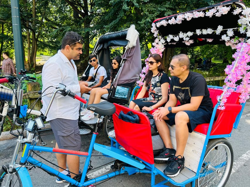 NYC: Central Park Guided Pedicab Tour - Belvedere Castle and the park’s theatrical side