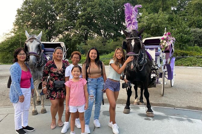 NYC Central Park Horse Carriage Rides (Winter sale) - Literary Mall, Balto, and the Boat Pond