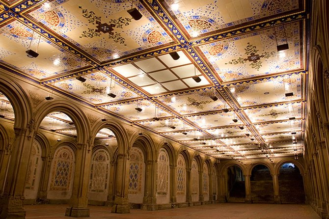 NYC Central Park Night Time Photography Tour - Bethesda Terrace in the evening