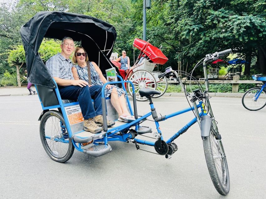 NYC: Central Park Pedicab Tour and Natural History Access - Bethesda Fountain and the park’s grand center