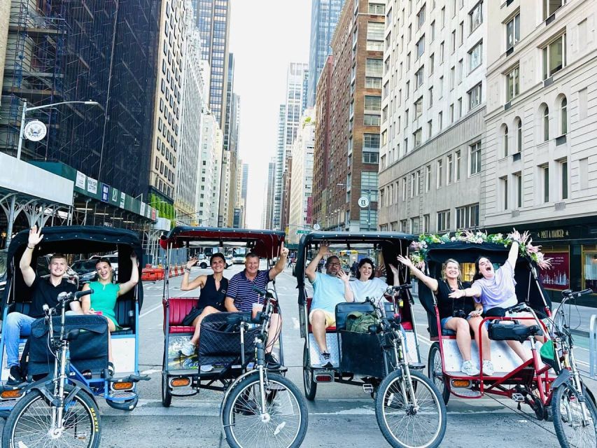 NYC: Central Park Pedicab Tour and Natural History Access - Carousel, Wollman Rink, and the movie trail