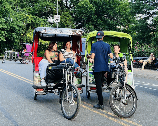 NYC: Central Park Pedicab Tour with Photo Stops - Bethesda Terrace and Fountain, the park’s grand centerpiece