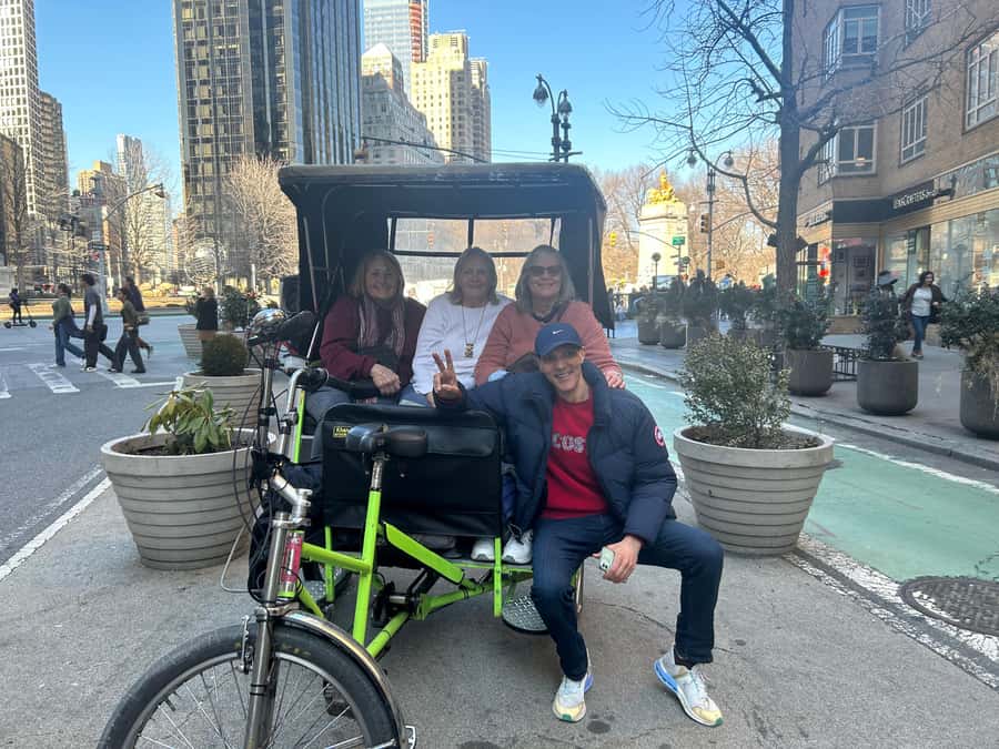 NYC: Central Park Pedicab Tour - Starting at 240 Central Park South