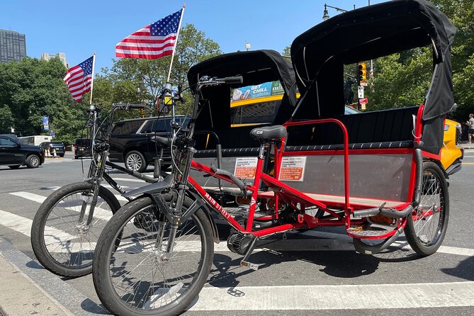NYC Central Park Pedicab Tours - The Mall, Shakespeare, and Balto