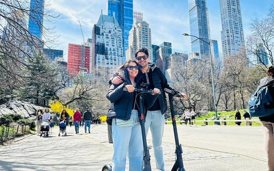 NYC: Central Park Private Guided Electric Scooter Tour - Bethesda Terrace, the Mall, and Cherry Hill
