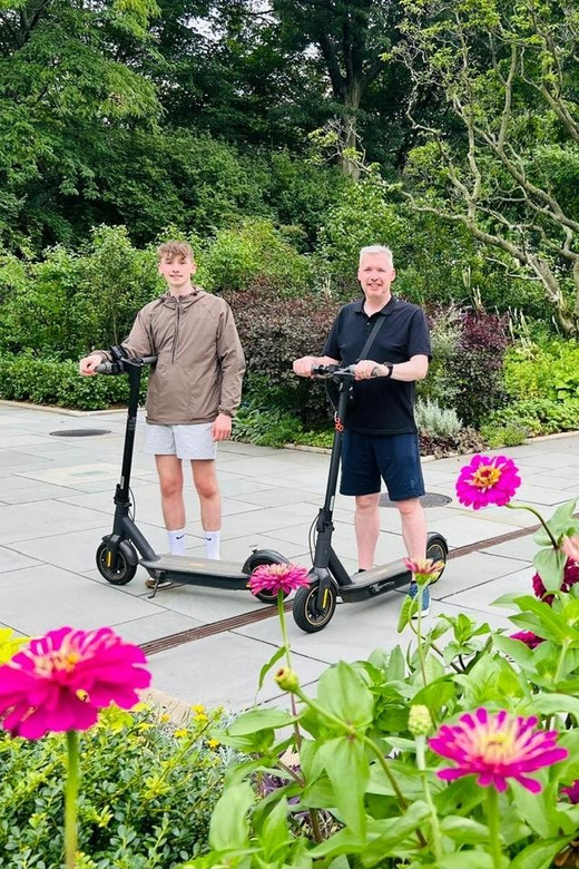 NYC: Central Park Private Guided Electric Scooter Tour - Bow Bridge and the most photographed views