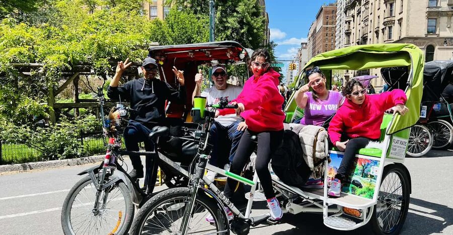 NYC: Central Park Rickshaw Tour / Private and Guided - Bethesda Fountain and the park’s grand center