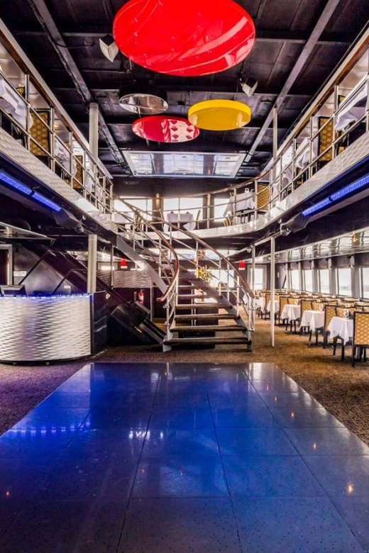 NYC: Christmas Day Buffet Brunch or Dinner Harbor Cruise - DJ music, games, and the holiday mood